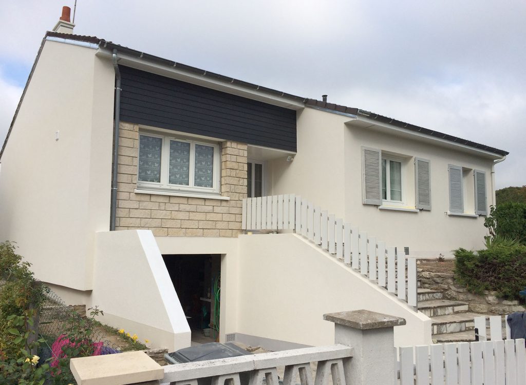 Grande maison après rénovation